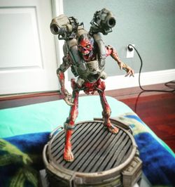 Doom Collector’s Edition  Revenant With Metal Cover Games Inside 