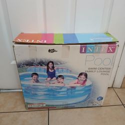 Intex Swin Center Inflatable Family Lounge Pool
