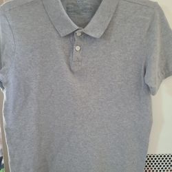 Boys grey polo shirt