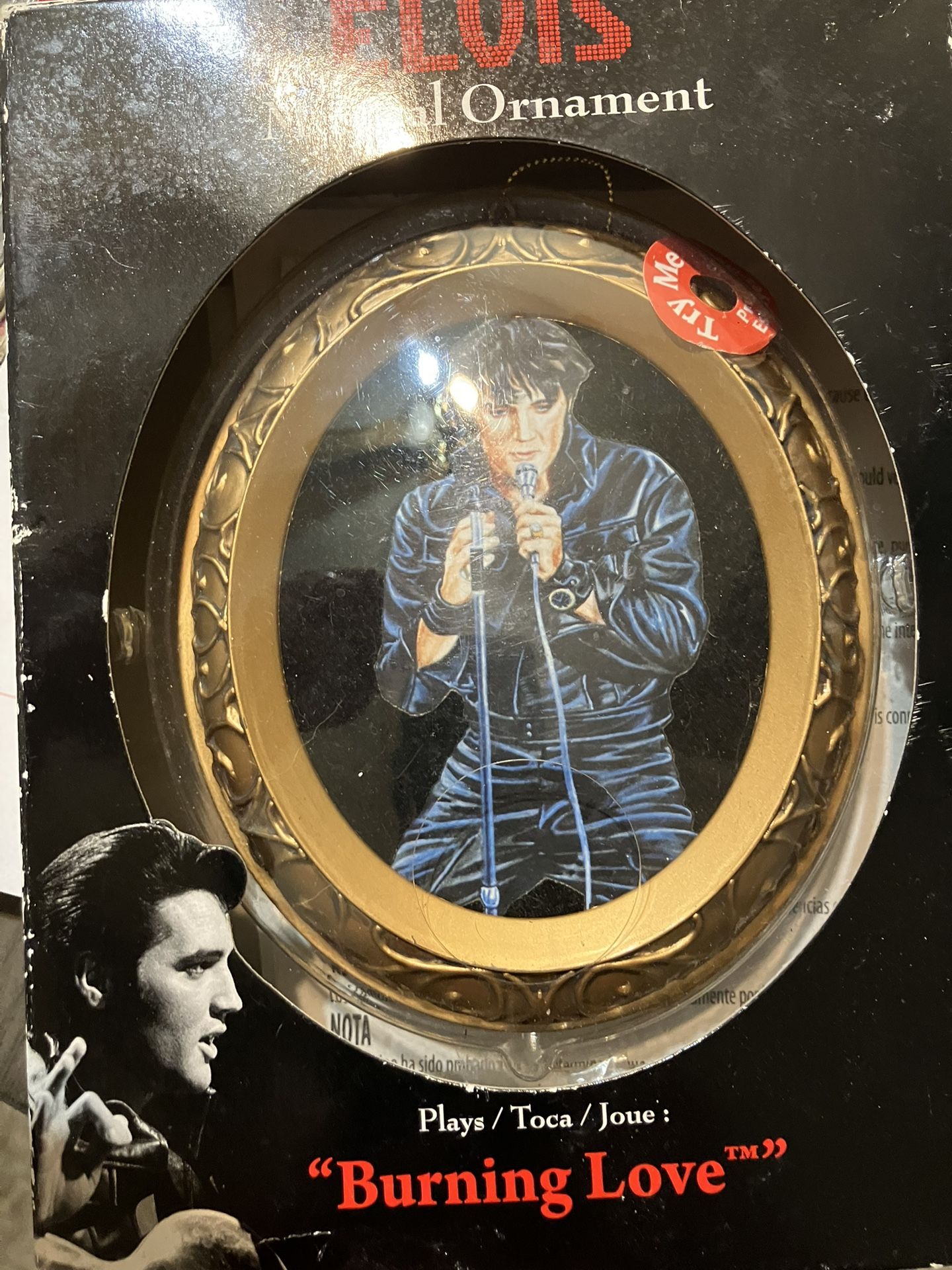 Elvis Musical ornament