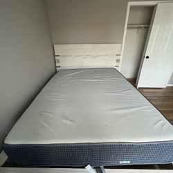 Queen Size Bed Frame And Mattress 