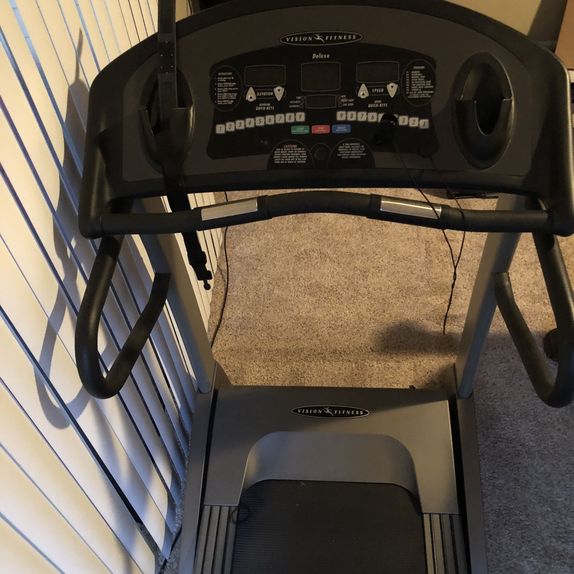Vision Fitness Collapsable Treadmill TF94506