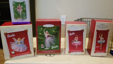 Barbie ballet Hallmark ornaments