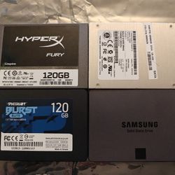 Four SSDs