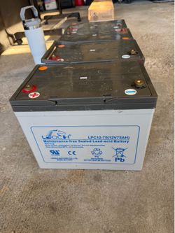 Battery Leoch Sla 12V 75Ah
