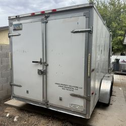 16 Foot Enclosed Dual Axle Trailer