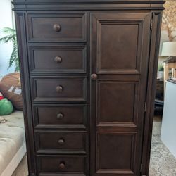 Baby Cache Espresso Armoire 