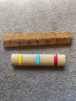 Live Edge Key Holder and Wood Coat hanger