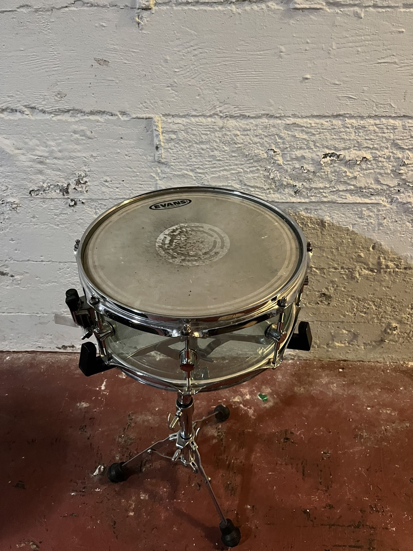 Spaun 13X5.5  Acrylic Snare Drum