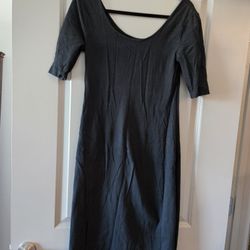 Off Shoulder Black Dress