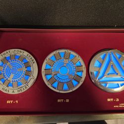 Set Of Iron Man Arc Reactors