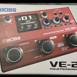 Boss V-22 Pedal Para Cantantes 