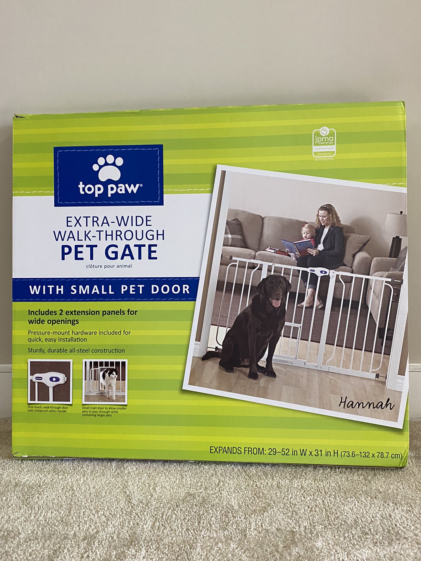 Extra Wide Petgate (New in Sealed/Never Opened Box)