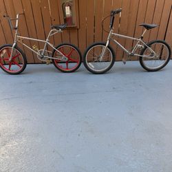 2 DIAMONDBACK 20” BMX 1983