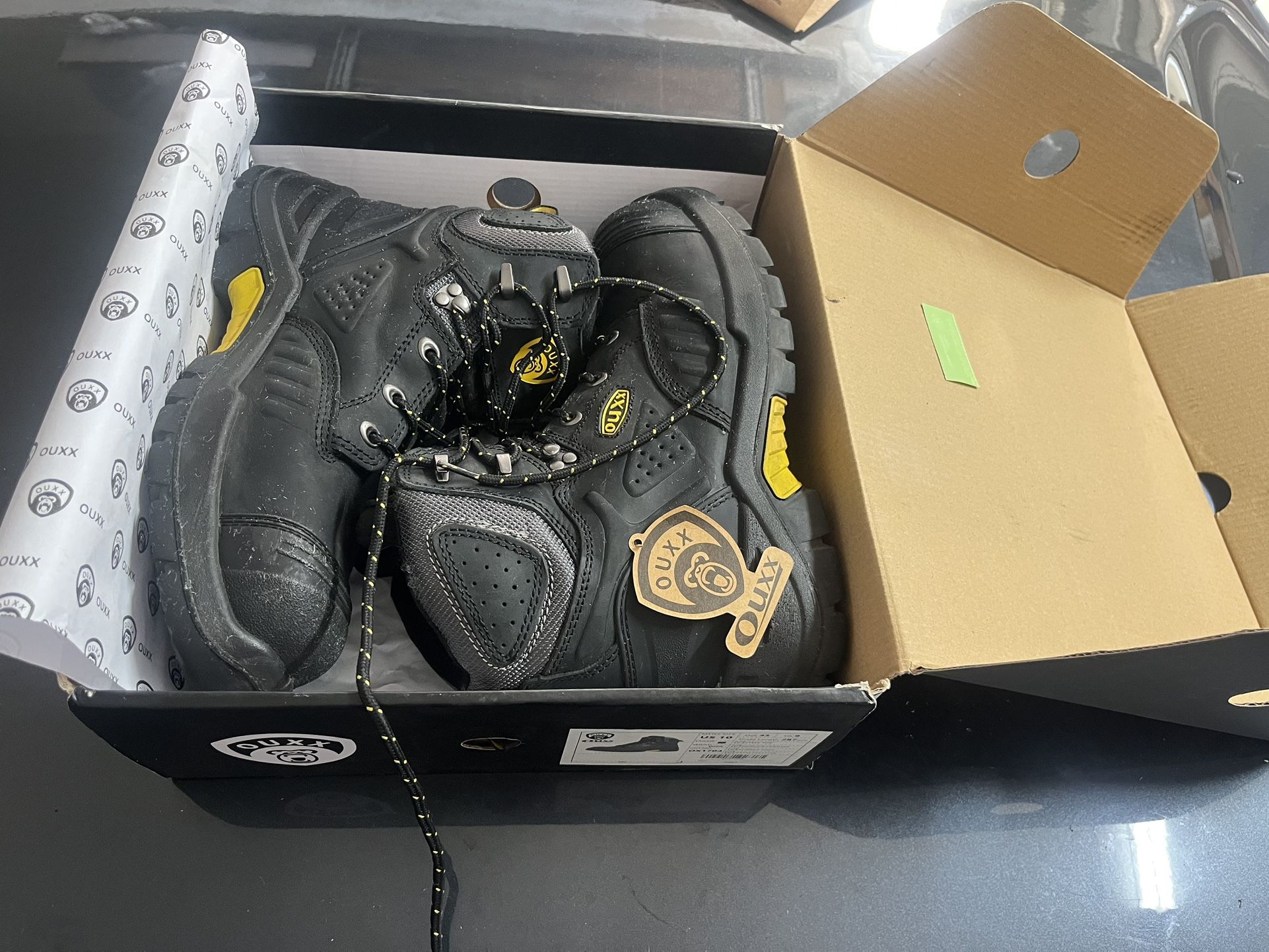 Ouxx Steal Toe Shoes