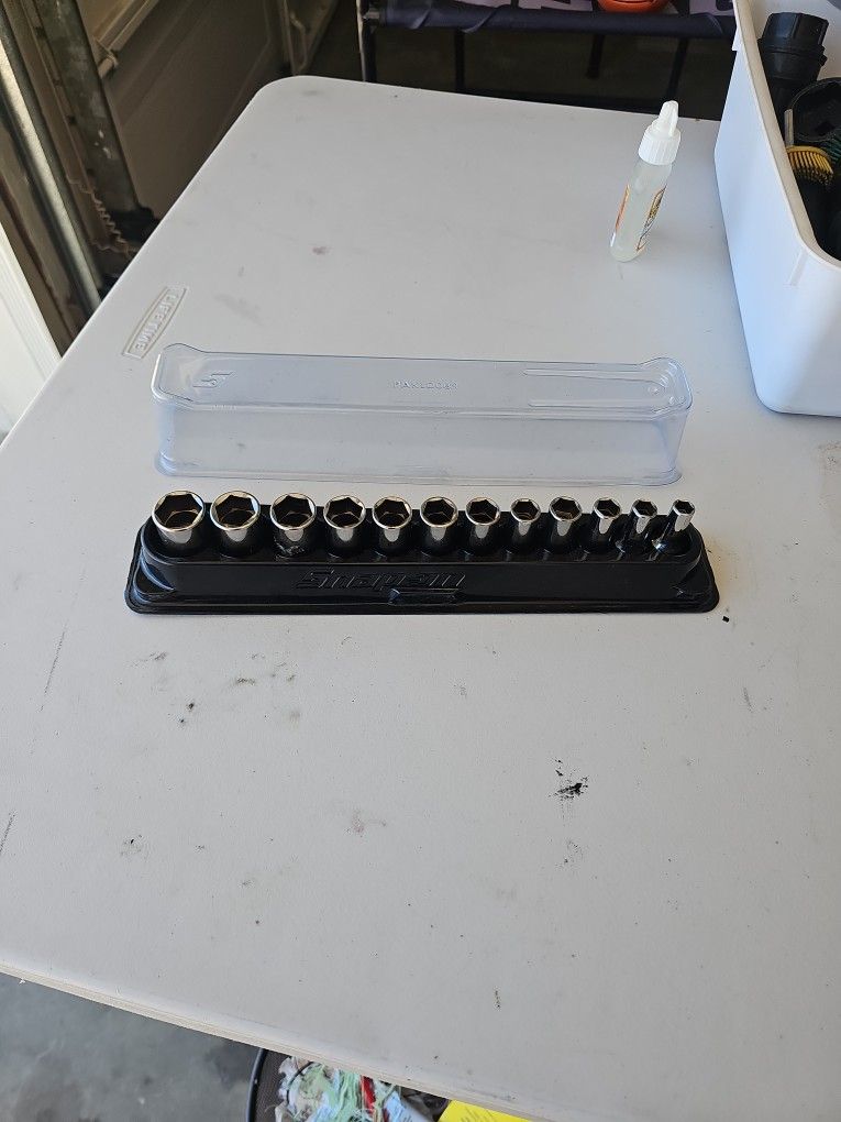 Snap On 3/8 Socket Set Semi Deap