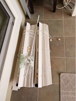 White Vinyl Blinds
