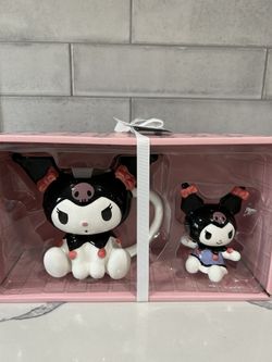 Kuromi Mug And Figurine Set