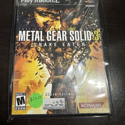 Ps2 Metal Gear Solid 3 Snake Eater 