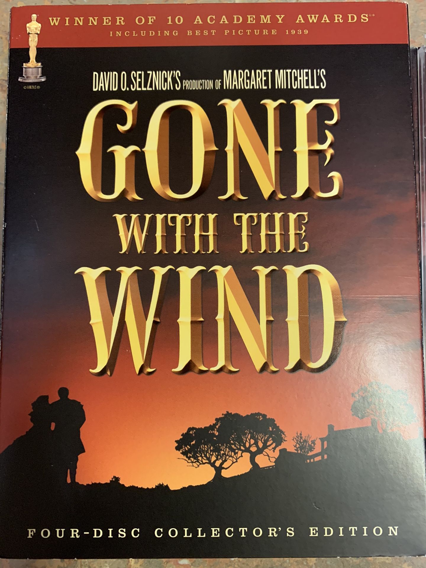 Gone With The Wind Collectors Edition 4 Disc Box Set