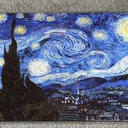 Starry Night Van Gogh Print 16”x24” (New)