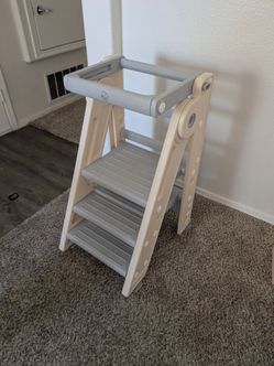 Kids standing tower