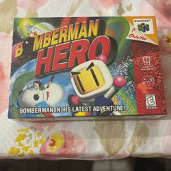 Bomberman Hero Sealed N64