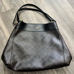 COACH Handbag-Hallie Shoulder