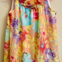 Beautiful Flower Dress Girl Size 5