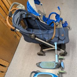 Tritsile for Oddlers like new, stroller, scooter...