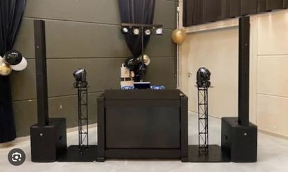 BOCINAS Y LUCES PARA EVENTO