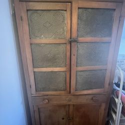 Vintage Bread Cabinet 