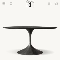 RH 42” Round Dining Table