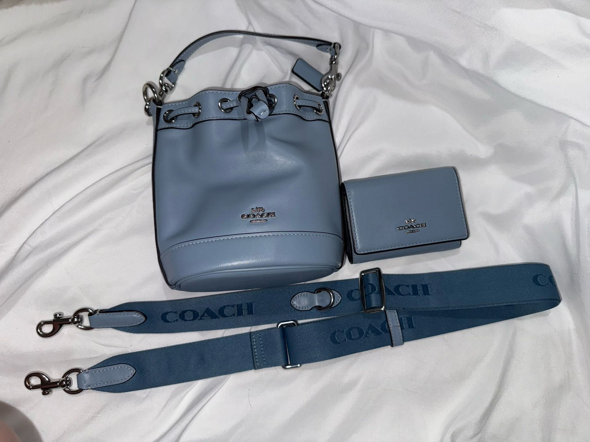 Coach Mini Bucket Bag With Wallet