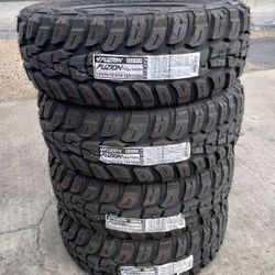 Tires New LT 275 70R18 MT Fusion $590 Set Of Four Install Mount And Balance 