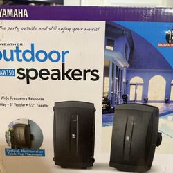 Yamaha NS-AW150 Outdoor Speakers – Brand New / Never Used