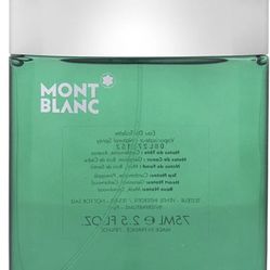 Montblanc Individuel Tonic Eau de Toilette Spray Tester 75ml 2.5 fl oz Men’s New