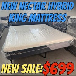 NEW NECTAR HYBRID KING MATTRESS 