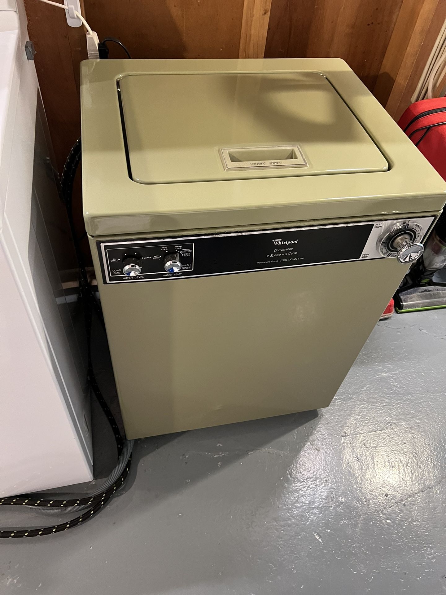 Whirlpool Portable Washer, Vintage, Working Condition