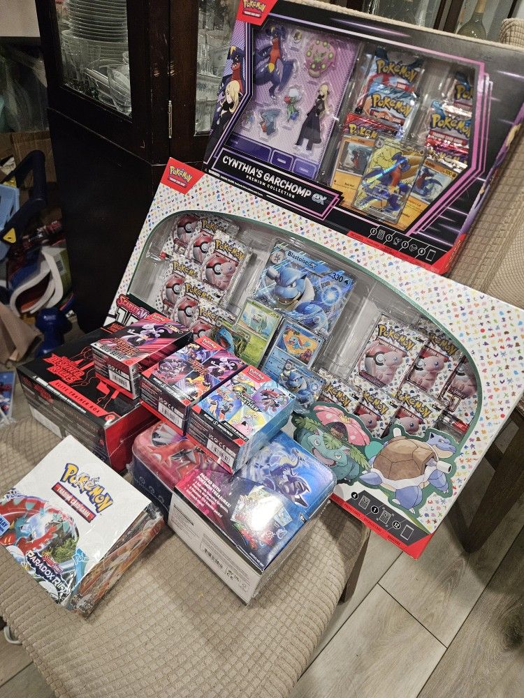 Pokemon Booster Bundles Etc.