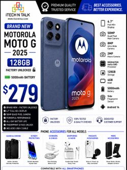 Motorola Moto G 2025 Brand New Unlocked