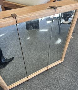 Wooden Mirror