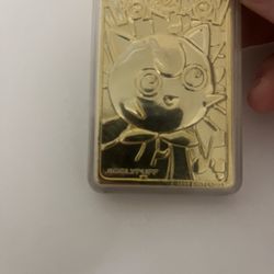 gold plated jiggy puff