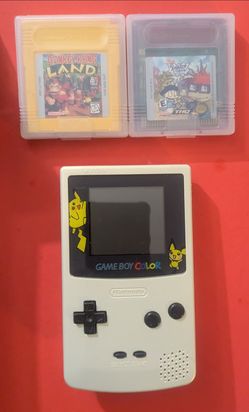 Gameboy Pikachu Limited