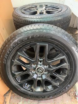 2024 Toyota Tundra Limited OEM Wheels & Tires – Like New Take-Offs