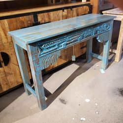 Carved Console Table 
