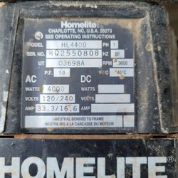 Generator For Sale
