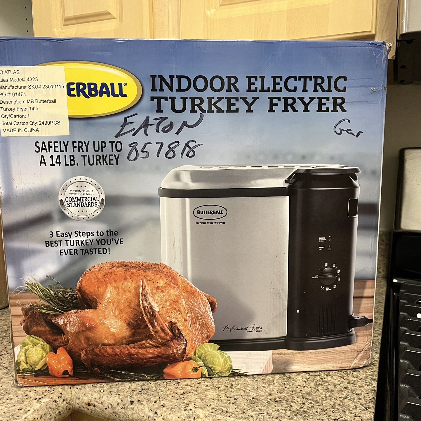 Butterball Indoor Electric Turkey Fryer for Sale in Fort Irwin CA