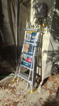 Werner multi purpose ladder