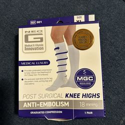 High compression socks, size XL